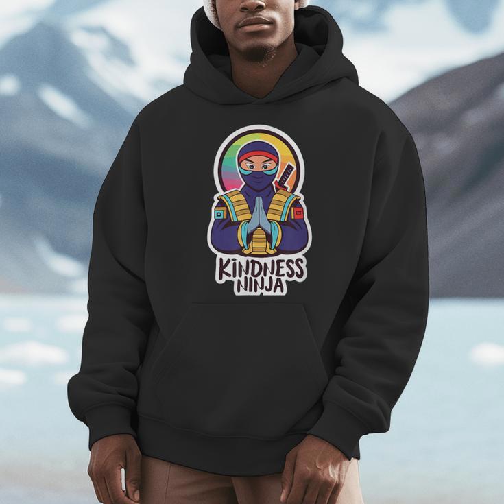 Anti Bullying Kindness Ninja School Teacher Student Men Hoodie, funny design
