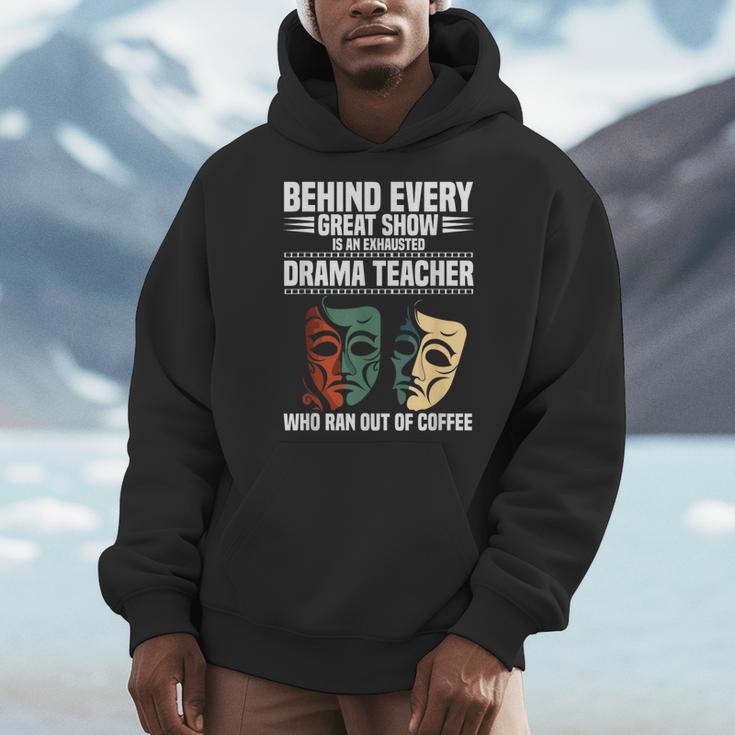 Theatre Teacher Drama Lover Theatre Mask Drama Teacher Men Hoodie, funny design Theatre Teacher Drama Lover Theatre Mask Drama Teacher Men Hoodie, funny design