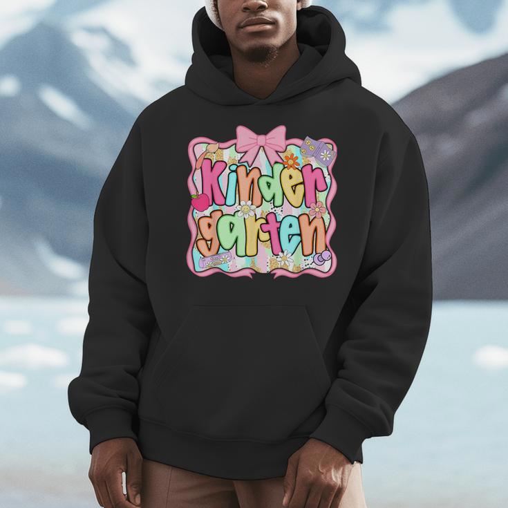 Back To School Kindergarten Preppy Teacher Girl Men Hoodie, funny design Back To School Kindergarten Preppy Teacher Girl Men Hoodie, funny design
