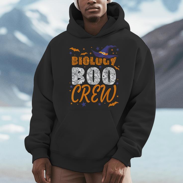 Biology Boo Crew Halloween Biology Teacher Matching For Men Women Kids Men Hoodie, funny design