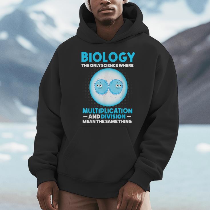 Biology Facts Science Teacher Student Biologist Men Hoodie, Science Teacher Gifts, funny design