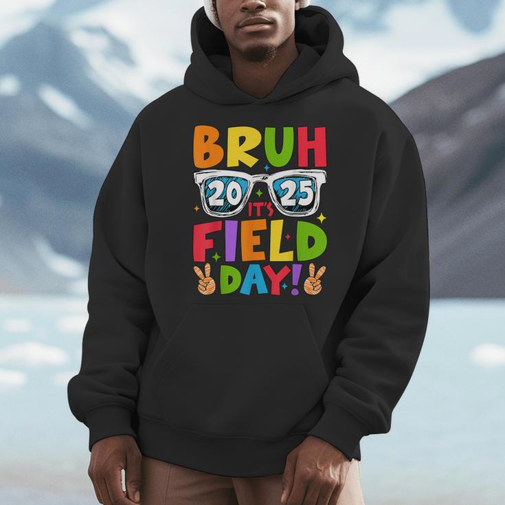Bruh It's Field Day Teacher Boys Girls Kids Field Day 2025 Men Hoodie, funny design