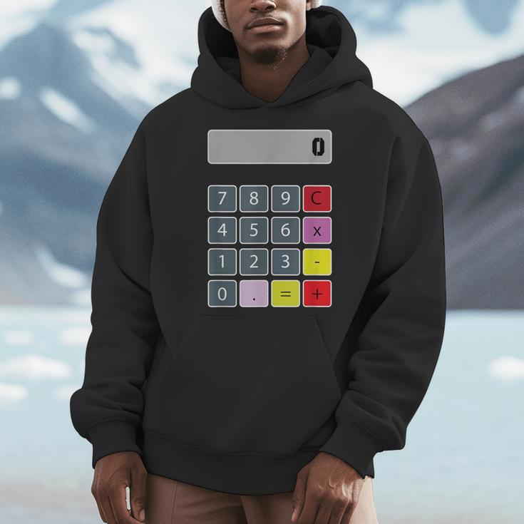 Calculator Math Teacher Halloween Costumes Women Men Adults Men Hoodie, funny design Calculator Math Teacher Halloween Costumes Women Men Adults Men Hoodie, funny design