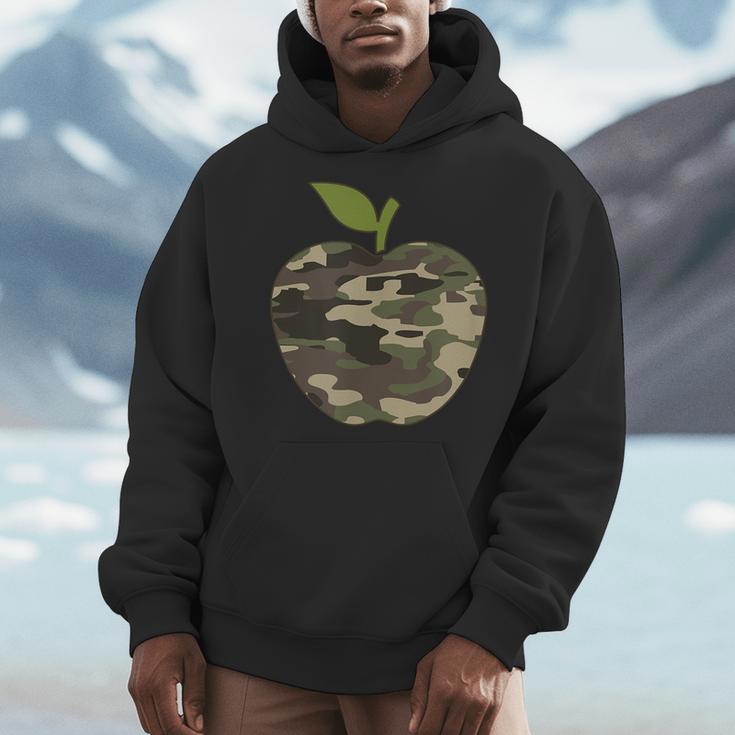 Camo Apple Camouflage Clothing School Student Camo Teacher Men Women Kids Men Hoodie, funny design Camo Apple Camouflage Clothing School Student Camo Teacher Men Women Kids Men Hoodie, funny design