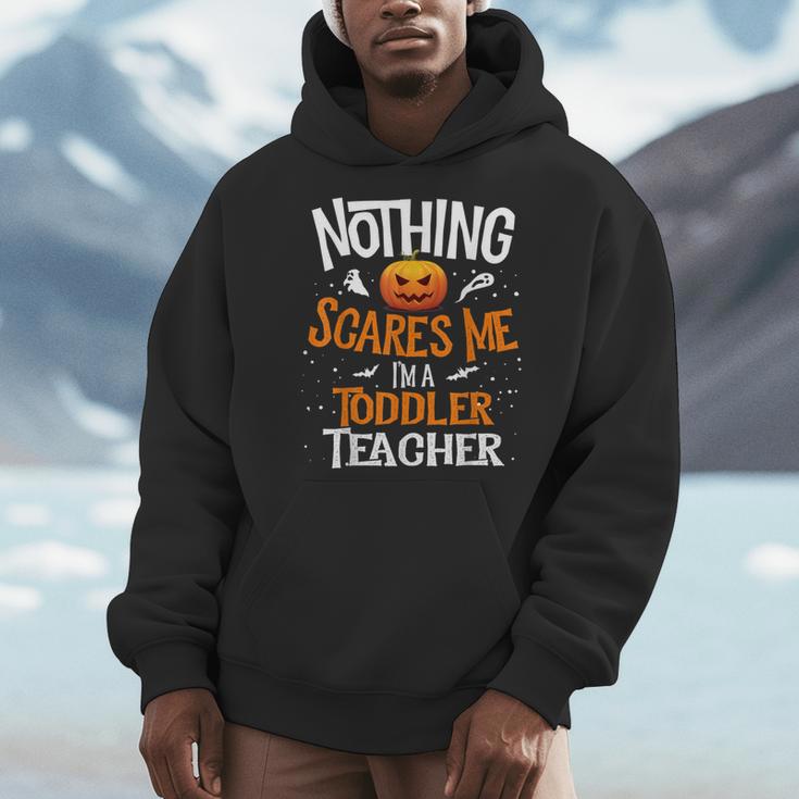 You Cannot Scare Me I'm An Toddler Teacher Halloween Men Women Kids Men Hoodie, funny design You Cannot Scare Me I'm An Toddler Teacher Halloween Men Women Kids Men Hoodie, funny design