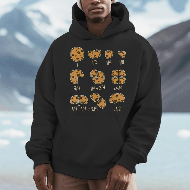 Chocolate Cookie Quick Math Fraction Math Teachers For Men Women Girls Kids Men Hoodie, funny design Chocolate Cookie Quick Math Fraction Math Teachers For Men Women Girls Kids Men Hoodie, funny design
