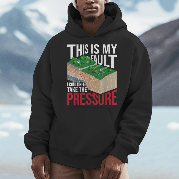 Couldn't Take The Pressure Geology Earth Science Teacher Men Hoodie, Science Teacher Gifts, funny design