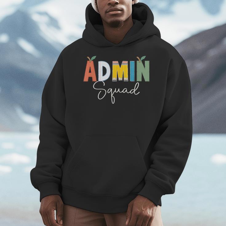 Cute Admin Squad Crew Team Back To School Teacher For Men Women Men Hoodie, funny design Cute Admin Squad Crew Team Back To School Teacher For Men Women Men Hoodie, funny design