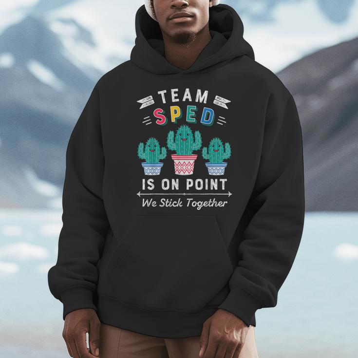 Cute SPED Teacher Special Education Cactus SPED Teacher Men Hoodie, funny design Cute SPED Teacher Special Education Cactus SPED Teacher Men Hoodie, funny design