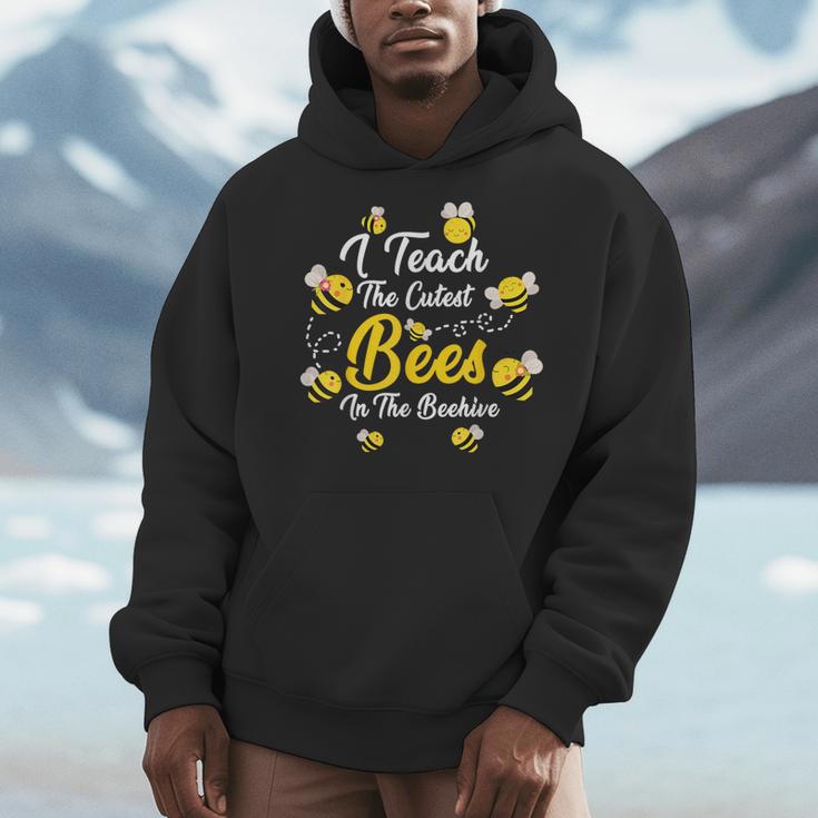 Cute I Teach The Cutest Bees In The Beehive Teacher's Day For Men Women Kids Men Hoodie, funny design Cute I Teach The Cutest Bees In The Beehive Teacher's Day For Men Women Kids Men Hoodie, funny design