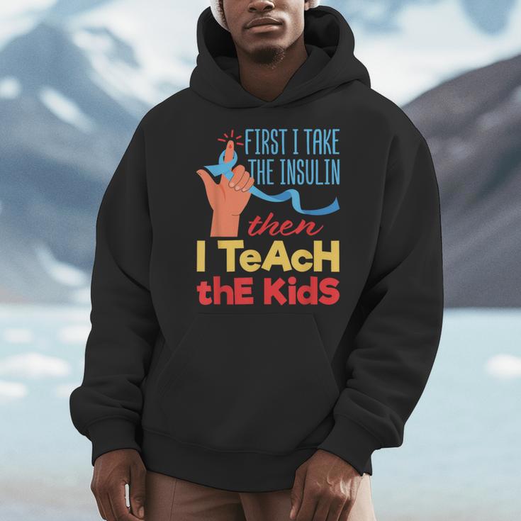 Diabetic Teacher Diabetes Awareness Insulin Blue Ribbon Men Hoodie, funny design Diabetic Teacher Diabetes Awareness Insulin Blue Ribbon Men Hoodie, funny design