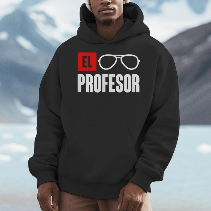 El Professor Money Costume Profesor Glasses Men Teacher Gift Men Hoodie, funny design El Professor Money Costume Profesor Glasses Men Teacher Gift Men Hoodie, funny design
