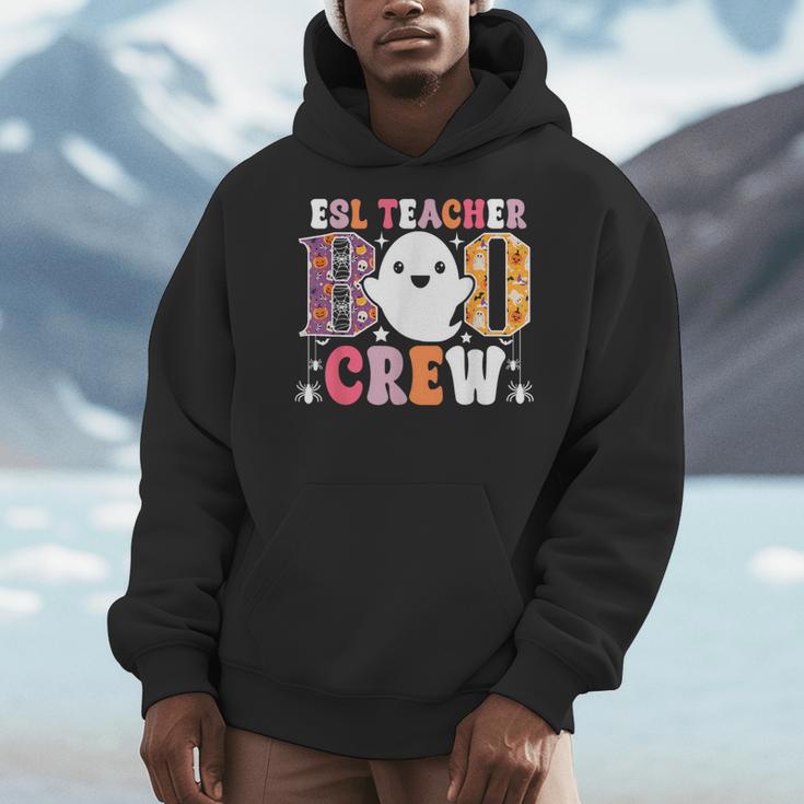 ESL Teacher Boo Crew Halloween Costume Men Hoodie, Esl Teacher Gifts, funny design ESL Teacher Boo Crew Halloween Costume Men Hoodie, Esl Teacher Gifts, funny design