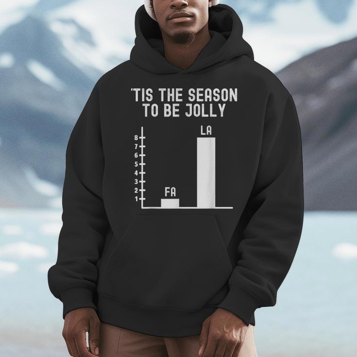Fa La 8 Math Pun Math Teacher Christmas Men Hoodie, funny design