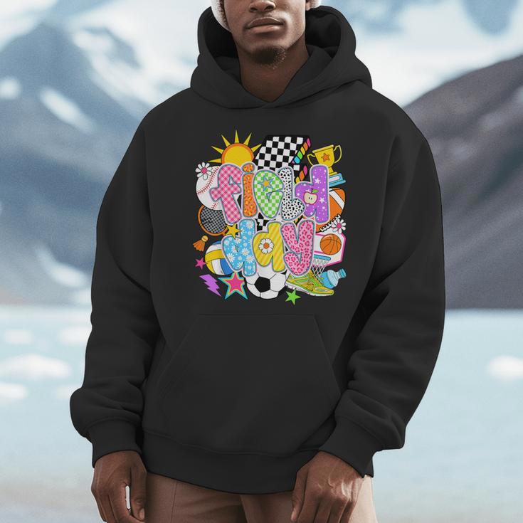 Field Day Fun Day Let The Games Begin Field Trip Teacher Kid Men Hoodie, funny design Field Day Fun Day Let The Games Begin Field Trip Teacher Kid Men Hoodie, funny design