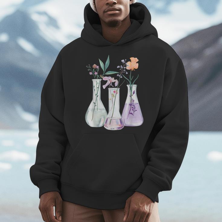 Flowers Test Tube Chemistry Student Science Teacher Women Men Hoodie, Science Teacher Gifts, funny design Flowers Test Tube Chemistry Student Science Teacher Women Men Hoodie, Science Teacher Gifts, funny design