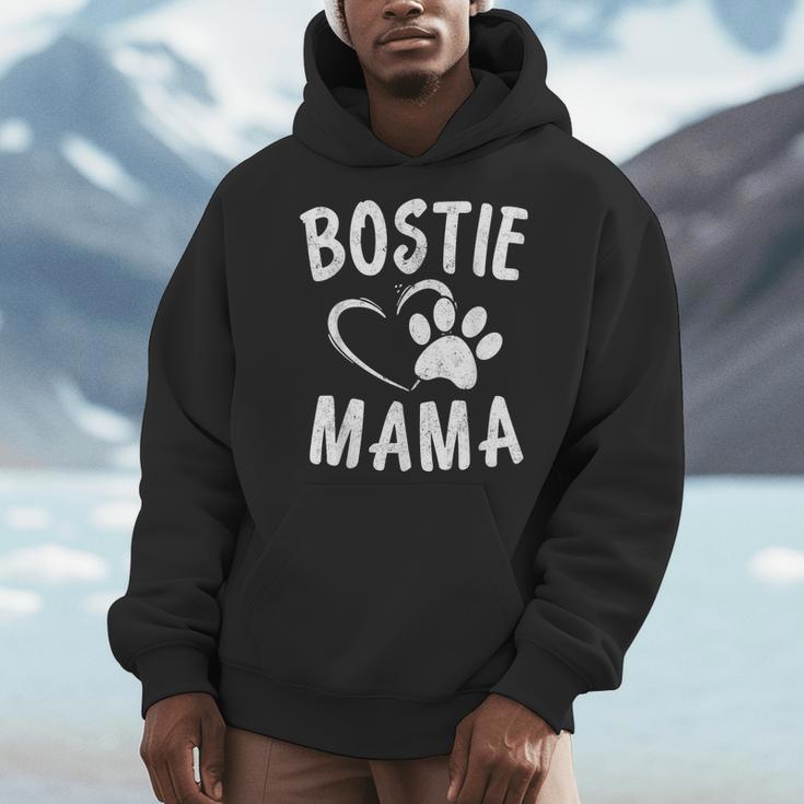 Fun Bostie Mama Dog Lover Apparel Boston Terrier Mom Men Hoodie, Couple Gifts, Mom Gifts, Boston Terrier Mom Gifts, funny design