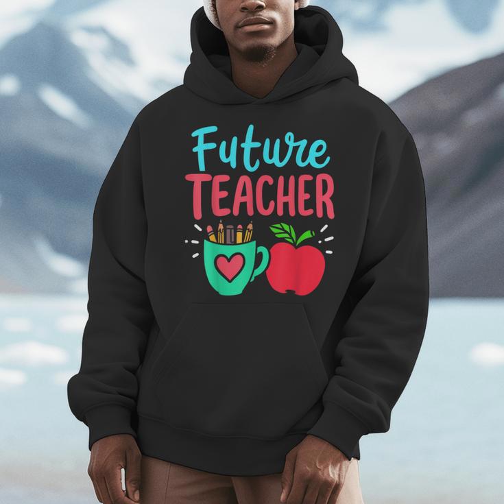 Future Teacher Education Student Men Hoodie, Future Teacher Gifts, funny design