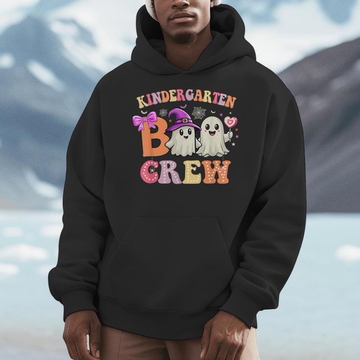 Groovy Kindergarten Boo Crew Kinder Halloween Teacher Kids Men Hoodie, Groovy Teacher Gifts, funny design Groovy Kindergarten Boo Crew Kinder Halloween Teacher Kids Men Hoodie, Groovy Teacher Gifts, funny design