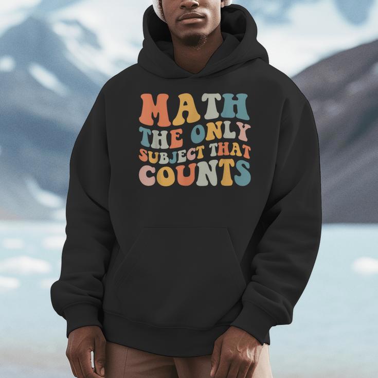 Groovy Math Is The Only Subject That Counts Math Teacher For Men Women Girls Kids Men Hoodie, Groovy Teacher Gifts, funny design Groovy Math Is The Only Subject That Counts Math Teacher For Men Women Girls Kids Men Hoodie, Groovy Teacher Gifts, funny design