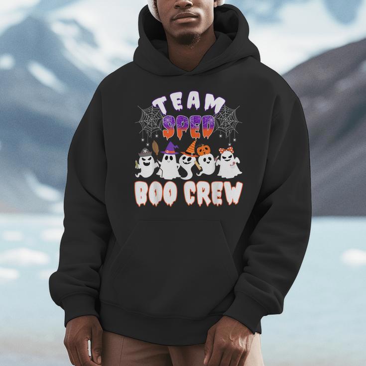 Halloween Costume Team SPED Teacher Special Education Men Hoodie, funny design