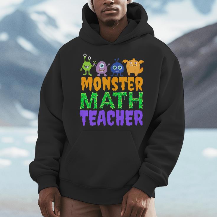 Halloween Monster Math Teacher Men Women Men Hoodie, funny design Halloween Monster Math Teacher Men Women Men Hoodie, funny design
