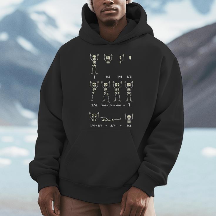 Halloween Skeleton Math Fraction Teacher Men Women Men Hoodie, funny design Halloween Skeleton Math Fraction Teacher Men Women Men Hoodie, funny design