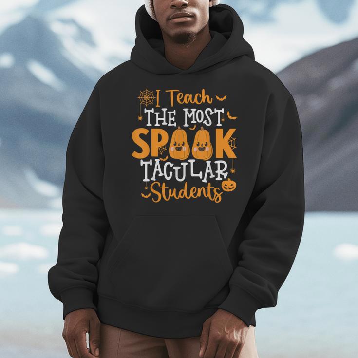 Halloween Teacher I Teach The Most Spooktacular Students Men Women Men Hoodie, funny design Halloween Teacher I Teach The Most Spooktacular Students Men Women Men Hoodie, funny design