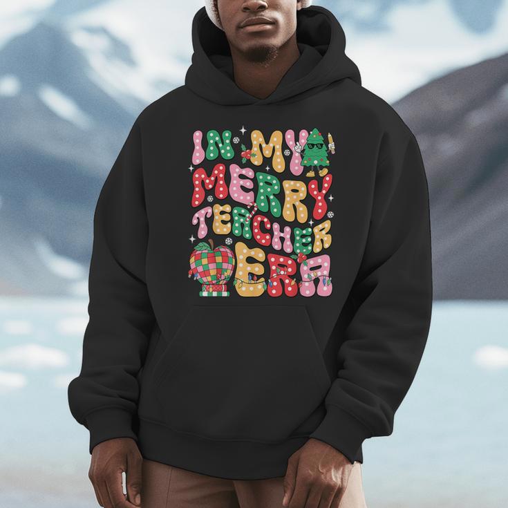 In My Holly Xmas Jolly Teacher Era Teacher Vibes Christmas Men Hoodie, funny design In My Holly Xmas Jolly Teacher Era Teacher Vibes Christmas Men Hoodie, funny design