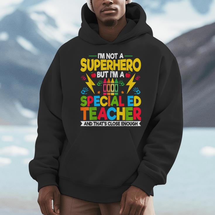 I'm Not a Superhero But I'm a SPED Special Education Teacher Men Hoodie, funny design I'm Not a Superhero But I'm a SPED Special Education Teacher Men Hoodie, funny design
