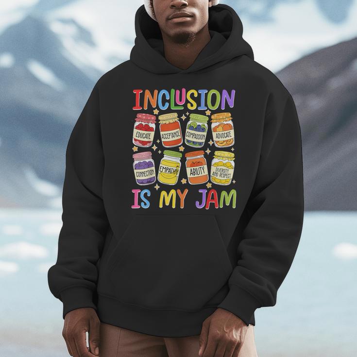 Inclusion Is My Jam SPED Teacher Special Education Teacher Men Hoodie, funny design Inclusion Is My Jam SPED Teacher Special Education Teacher Men Hoodie, funny design