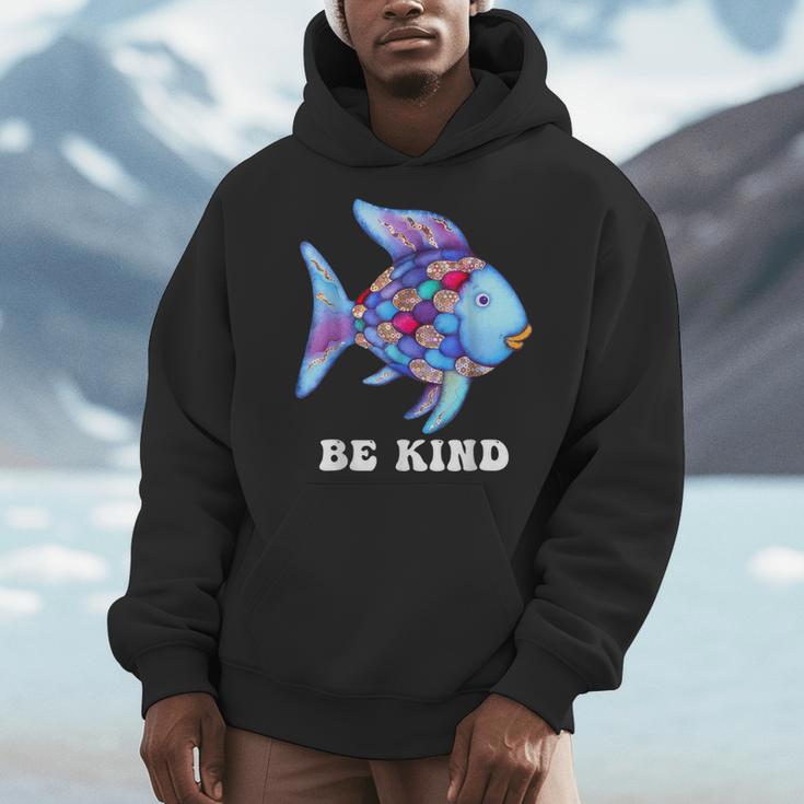 Be Kind Rainbow Fish Teacher Life Teaching Back To School Men Hoodie, funny design Be Kind Rainbow Fish Teacher Life Teaching Back To School Men Hoodie, funny design
