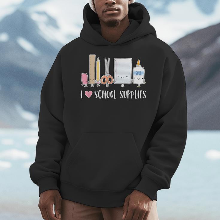 I Love School Supplies Teacher Shirt Men Hoodie, funny design I Love School Supplies Teacher Shirt Men Hoodie, funny design