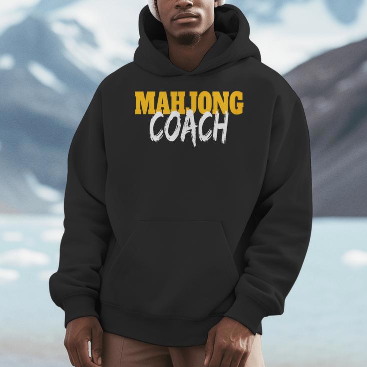 Mahjong Coach Coaching Trainer Teacher Men Hoodie, funny design Mahjong Coach Coaching Trainer Teacher Men Hoodie, funny design