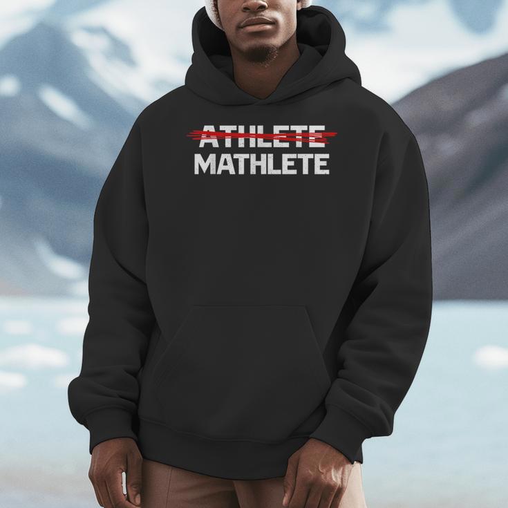 Mathlete For Math Team Students Algebra Math Teacher Men Hoodie, funny design