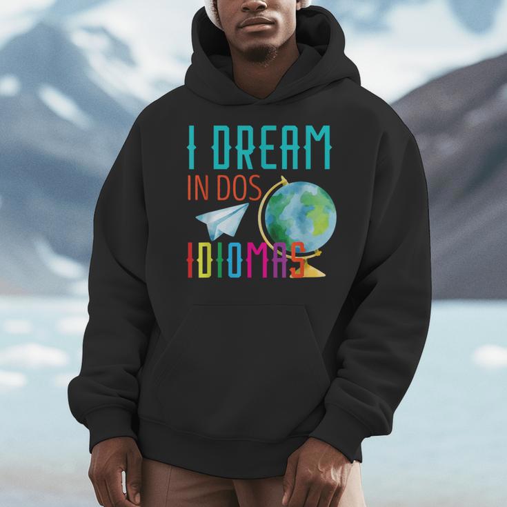 Multilingual Teacher In Dos Idiomas Linguist Language Men Hoodie, funny design Multilingual Teacher In Dos Idiomas Linguist Language Men Hoodie, funny design
