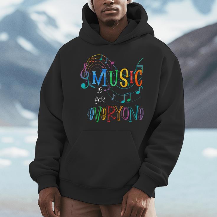 Music Is For Everyone Love For Music Teachers Men Hoodie, funny design Music Is For Everyone Love For Music Teachers Men Hoodie, funny design