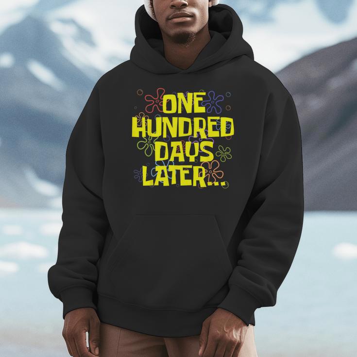 One Hundred Days Later 100th Day Of School Teacher Student Men Hoodie, funny design One Hundred Days Later 100th Day Of School Teacher Student Men Hoodie, funny design