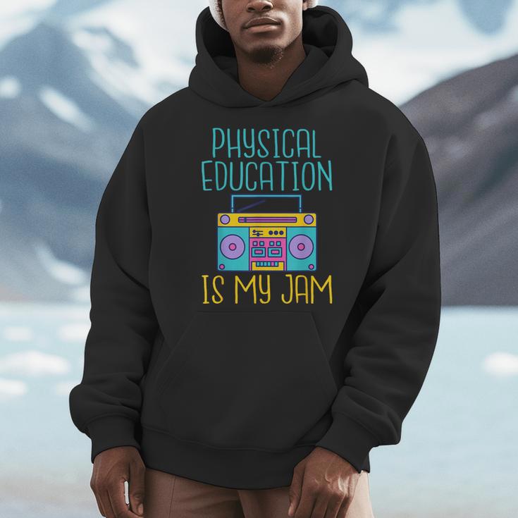 Physical Education Is My Jam PE Teacher Men Hoodie, Pe Teacher Gifts, funny design Physical Education Is My Jam PE Teacher Men Hoodie, Pe Teacher Gifts, funny design