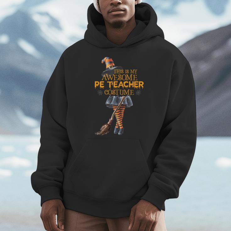 Physical Education Teacher Halloween Costume Witchy Teacher For Men Women Men Hoodie, funny design