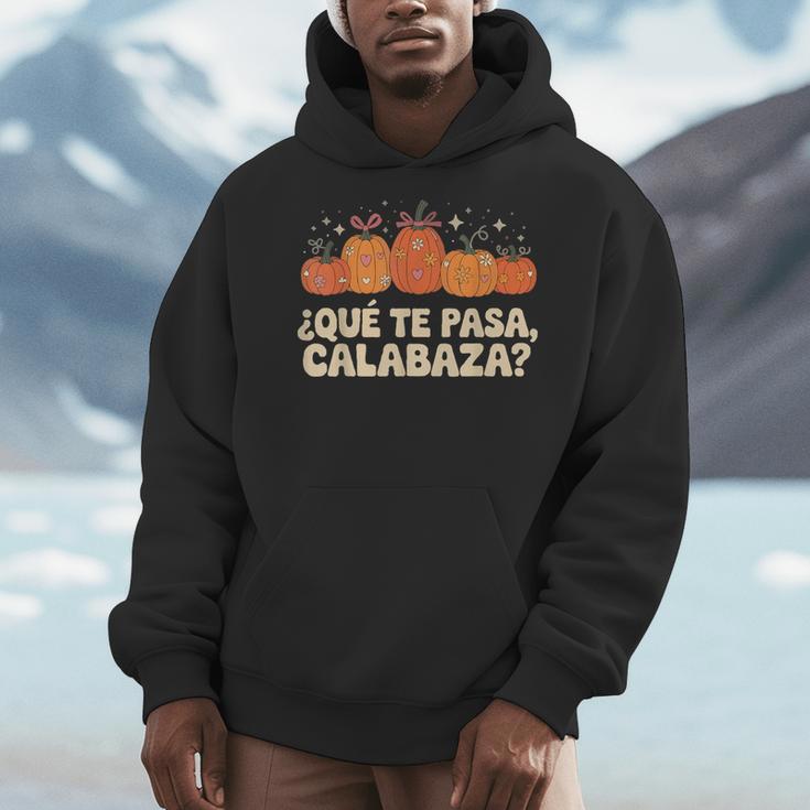 Que Pasa Calabaza Spanish Teacher Bilingual Pumpkin Women Men Hoodie, funny design Que Pasa Calabaza Spanish Teacher Bilingual Pumpkin Women Men Hoodie, funny design