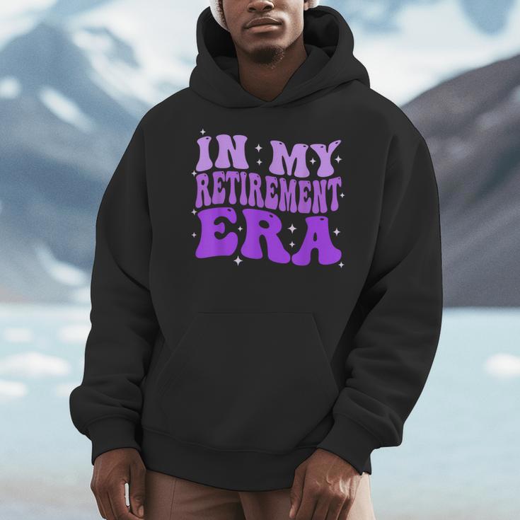 In My Retirement Era Groovy Retired Teacher 2025 Women Men Hoodie, Groovy Teacher Gifts, funny design In My Retirement Era Groovy Retired Teacher 2025 Women Men Hoodie, Groovy Teacher Gifts, funny design