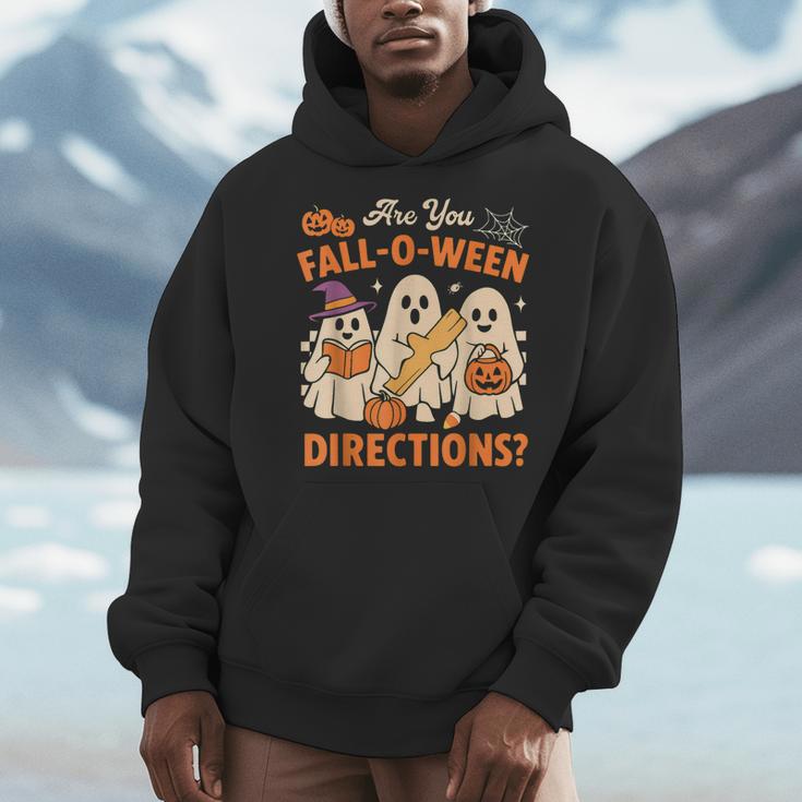 Retro Are You Fall O Ween Directions Ghost Teacher Spooky Men Hoodie, funny design Retro Are You Fall O Ween Directions Ghost Teacher Spooky Men Hoodie, funny design