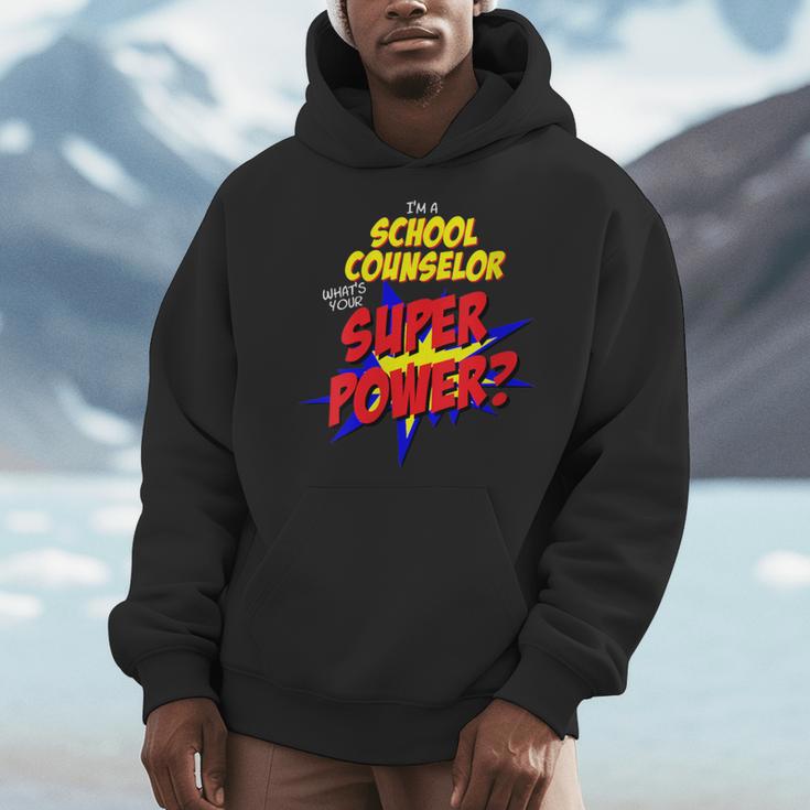 School Counselor Teacher Superhero Superpower Comic Book Men Hoodie, funny design School Counselor Teacher Superhero Superpower Comic Book Men Hoodie, funny design