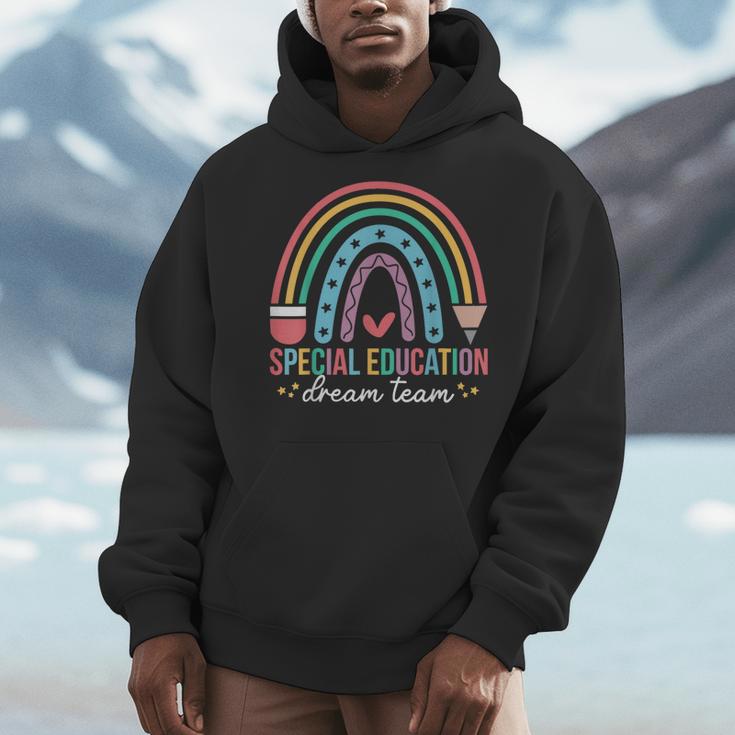 Special Education Dream Team Rainbow SPED Teacher Autism Men Hoodie, funny design Special Education Dream Team Rainbow SPED Teacher Autism Men Hoodie, funny design