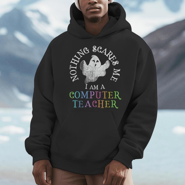 This Is My Spooky COMPUTER TEACHER Costume Don't Scare Me Men Hoodie, funny design This Is My Spooky COMPUTER TEACHER Costume Don't Scare Me Men Hoodie, funny design