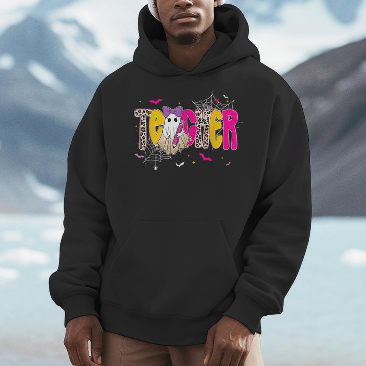 Spooky Halloween Teacher Para Counselor SPED Preppy Boo Kids Men Hoodie, funny design Spooky Halloween Teacher Para Counselor SPED Preppy Boo Kids Men Hoodie, funny design
