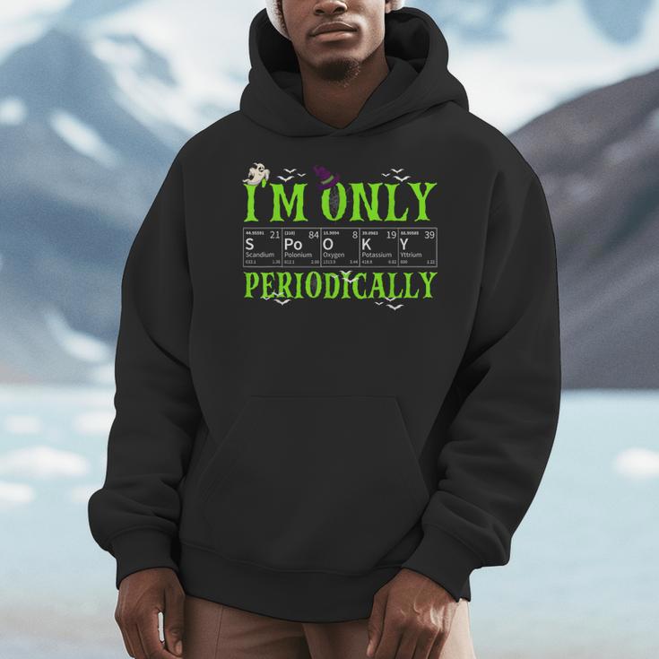 Only Spooky Periodically Halloween Chemistry Teacher Men Women Men Hoodie, funny design