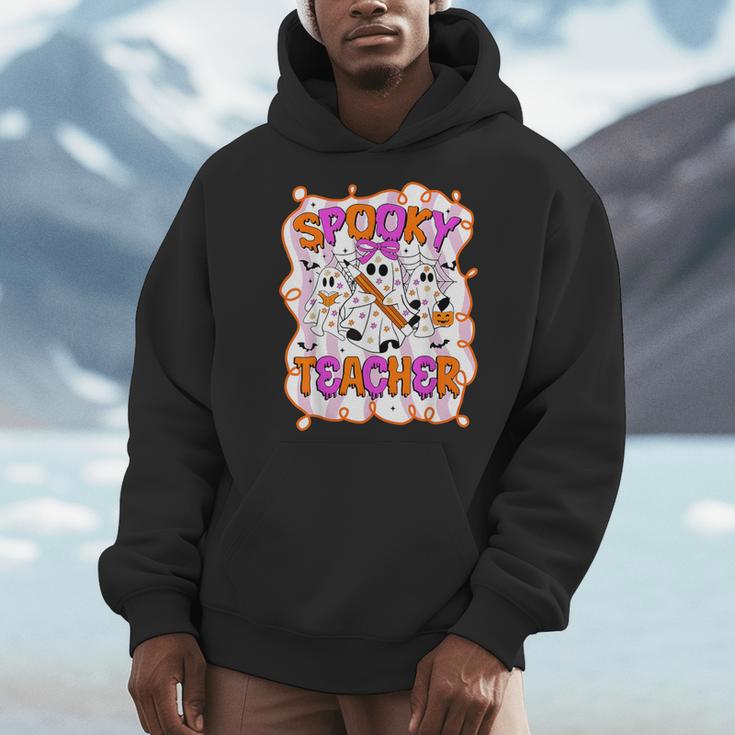 Spooky Teacher Ghost Pencil Teacher Halloween Teacher Men Hoodie, funny design Spooky Teacher Ghost Pencil Teacher Halloween Teacher Men Hoodie, funny design