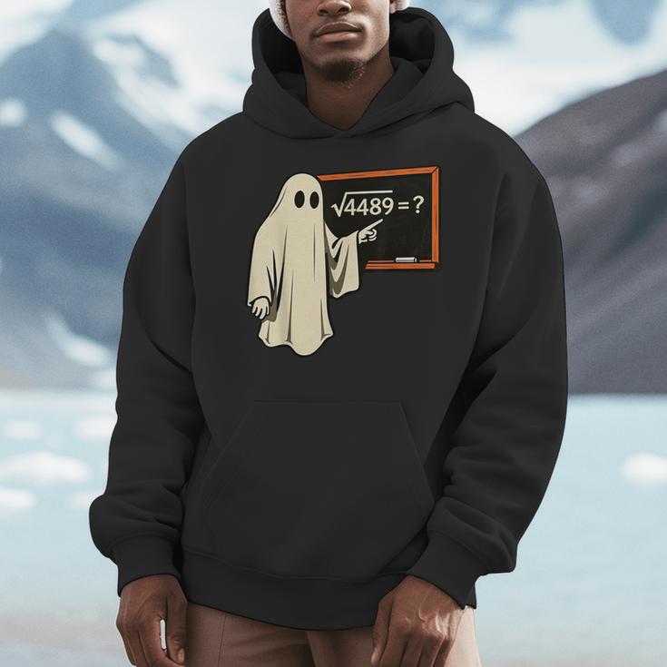 Square Root 67 Ghost Math Teacher 4489 Meme Halloween Men Hoodie, funny design